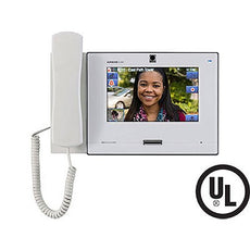 Aiphone Addressable Hands-Free or Handset Master Station with 7" Touchscreen, SIP and TAA, Part# IX-MV7-HW-JP