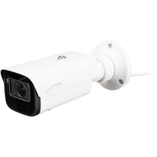 Speco 8MP H.265 IP Bullet Camera with IR, 2.8-12mm motorized Lens, Included Junction Box, White, NDAA, Part# O8VB3M