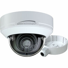 Speco 8MP H.265 IP Dome Camera with IR, WDR 2.8-12mm motorized Lens, Included Junction Box, White, NDAA, Part# O8VD3M