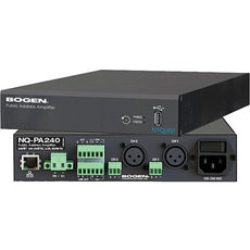 Bogen NQ-PA240 Nyquist 1-Channel Public Address Mixer Amplifiers, 240W, Part# NQ-PA240
