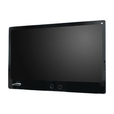 Speco 27-inch Public View Monitor with 5MP IP camera and 2MP TVI camera, Part# PVM27