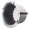 Bogen Round Recessed Ceiling Speaker Enclosure, White, Part# RE84
