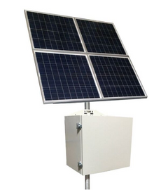 Tycon Remote Pro 75W, 200Ah Battery, 340W Solar, 48V TPDIN MPPT, Part# RPSTL48-200L-340
