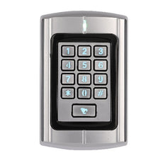 ZKTeco Standalone Metal Keypad RFID reader, Mifare Card Reader Controller, Part# SMK-H-M