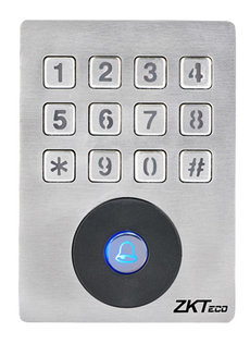 ZKTeco Standalone Metal Keypad RFID Access Control Reader, Part# SMK-H