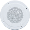 Speco IP 8" Grille In-Ceiling Speaker, Off-White, Part# SPIPG86TG