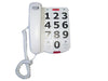Future-Call FC-1507 Big Button Phone 40dB Handset Volume, Part# FC-1507