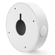Accessory, Bracket Round Outdoor or Indoor Universal j-box for 3 Screw Base compatible Security camera base diameter: Size 3.7 x 1.7in (94 x 42mm)