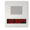 Valcom IP SPEAKER WITH 6-DIGIT CLOCK, Part# VIP-426A-D