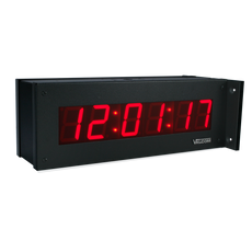 Valcom VIP-D625ADS IP PoE 6 Digit, 2.5 inch Digital Clock, Double Sided, Stock# VIP-D625ADS ~ NEW