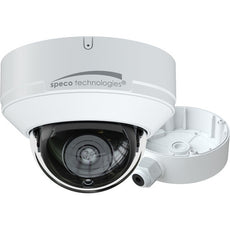 Speco VLD9 2MP HD-TVI IR Dome Camera with Junction Box, 2.8mm Fixed Lens, White, Part# VLD9