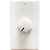 Speco 10W 70/25V Speaker Line Attenuator, Decora-Style - White, Part# WAT10DW