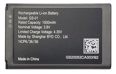 Grandstream 1500mAh Li-ION Battery for WP820/WP810/ DP730 Phones, Part# WP820-BATT