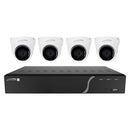 Speco ZIP44T2 4-Channel NVR Surveillance Kit with 4x5MP IP Cameras, 1TB, Part# ZIP44T2
