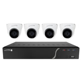 Speco ZIP44T2 4-Channel NVR Surveillance Kit with 4x5MP IP Cameras, 1TB, Part# ZIP44T2