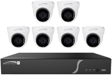 Speco ZIPL86T2 8-Channel Zip Kit with 6-Turret Cameras, 2TB, Part# ZIPL86T2