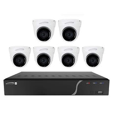 Speco ZIPWL86T2 8-Channel Wall Mount Zip Kit with 6 Turret Cameras, 2TB, Part# ZIPWL86T2