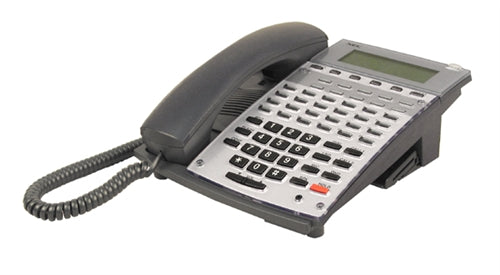 NEC Aspire 34 Button Display Telephone Black Stock # 0890045  IP1NA-24TXH   Factory Refurbished