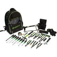 Greenlee BACKPACK KIT,28-PIECE TOOL, Part# 0159-28BKPK