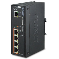 Planet 1-Port Ultra PoE to 4-Port 802.3af/at Gigabit PoE Extender, Stock# PN-IPOE-E174