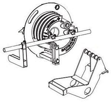 Greenlee ROLLER SUPPORT WELDMENT(SERVICE) ~ Stock# 02467