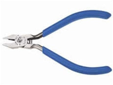 Klein Tools 4" Electronics Midget Diagonal-Cutting Pliers - Nickel Ribbon Wire Cutters ~ Stock# D230-4C ~ NEW