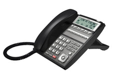 NEC UX5000 DG-6V 6 BUTTON DISPLAY PHONE BLACK (Part# 0910042 ) IP3NA-6TXH ~ Refurbished