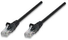 INTELLINET/Manhattan 338387 Network Cable, Cat5e, UTP Black (50 Packs), Stock# 338387