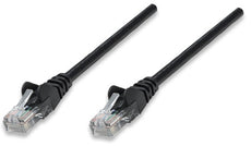 INTELLINET/Manhattan 338387 Network Cable, Cat5e, UTP Black (30 Packs), Stock# 338387