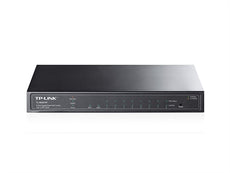 TP-LINK 8-Port Gigabit Smart PoE Switch with 2 SFP Slots, Stock# TL-SG2210P