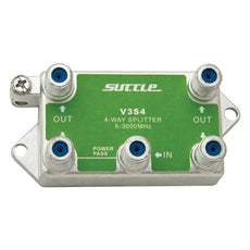 Suttle Vertical 3GHz 4-way RF Splitter