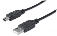 Manhattan 333375 Hi-Speed USB Device Cable 1.8 m (6 ft.), Stock# 333375