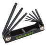 Greenlee WRENCH,HEX-KEY BALL-END 9 PC ~ Cat #: 0254-12