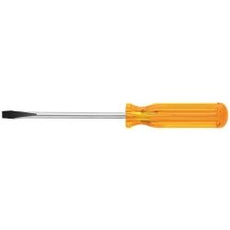 Klein Tools 1/4" Keystone-Tip Screwdriver - 4" Round-Shank Part# BD144