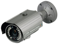 Speco CVC5100BPVF Weather Resistant Bullet Camera with PIR Sensor & White LEDs with 2.8-12mm - Grey Housing, Stock# CVC5100BPVF