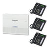 PANASONIC KX-TA824-PK Advanced Hybrid Kit w/Sets 3 x 8 w/3-KX-T7731-B Kit, Stock# KX-TA824-PK