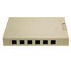 ICC SURFACE MOUNT BOX, 12-PORT, IVORY Stock# IC107SBTIV