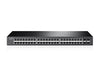 JetStream 48-Port Gigabit Smart Switch with 4 SFP Slots, Stock# T1600G-52TS
