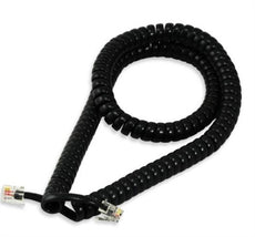 Suttle Retractable Handset Cord 25' - Black, Stock# 9200-25-03