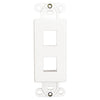 PRIMEX Decorative Wall Plate Inserts, 2 Port