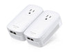 TP-LINK AV2000 2-Port Gigabit Passthrough Powerline Starter Kit, Stock# TL-PA9020P KIT