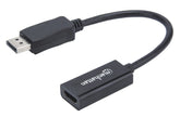 Manhattan Passive DisplayPort to HDMI Adapter, Part# 151634