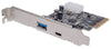 Manhattan SuperSpeed+ USB-C 3.1 PCI Express Card, Part# 151757