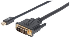 Manhattan Mini DisplayPort 1.2a to DVI Cable, Part# 152150