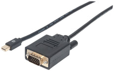 Manhattan Mini DisplayPort 1.2a to VGA Cable, Part# 152167
