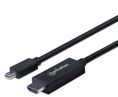 Manhattan 4K@60Hz Mini DisplayPort to HDMI Cable, Part# 153287