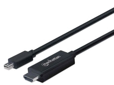 Manhattan 4K@60Hz Mini DisplayPort to HDMI Cable, Part# 153294