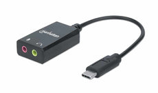 Manhattan 153317 USB-C Audio Adapter, Part# 153317