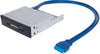 Manhattan SuperSpeed USB 3.0 Bay Mount Expansion Panel, Part# 162661