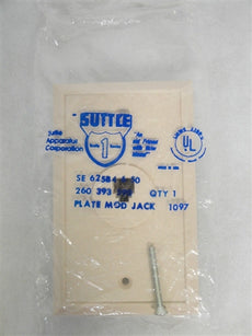 Suttle 625B4-6-50 PLATE, MOD JACK 260 393 590, Stock# 625B4-6-50